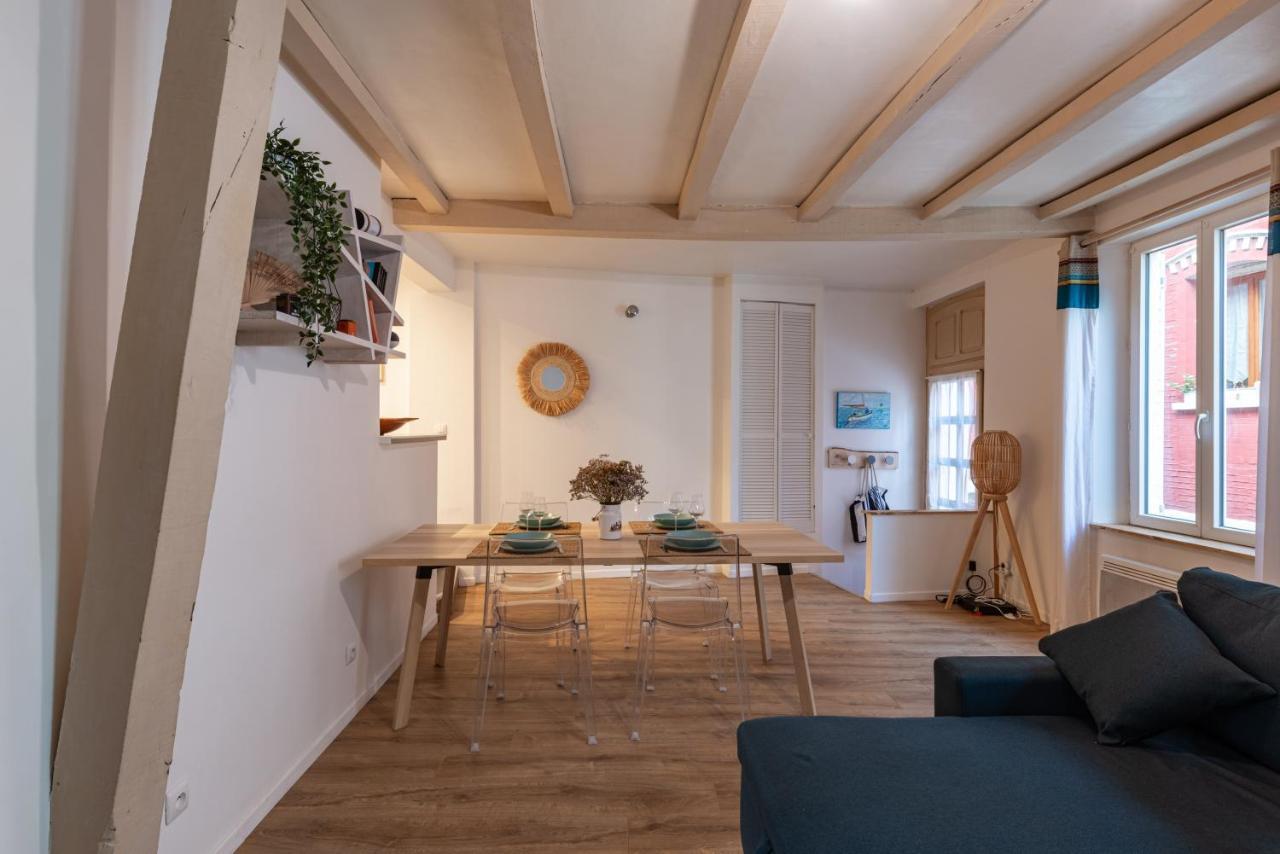 Les Templiers - maison avec cour à 20 m du port - Le Tréport Exterior foto